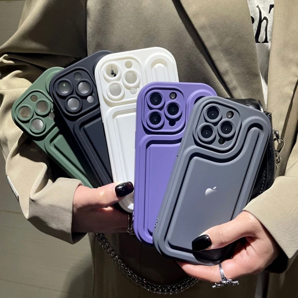 Silikon Softcase Luxury Mugelo Air Bag With stiker Logo Apple Phone Case For Iphone 7 Se 2020 6+ 7+ 