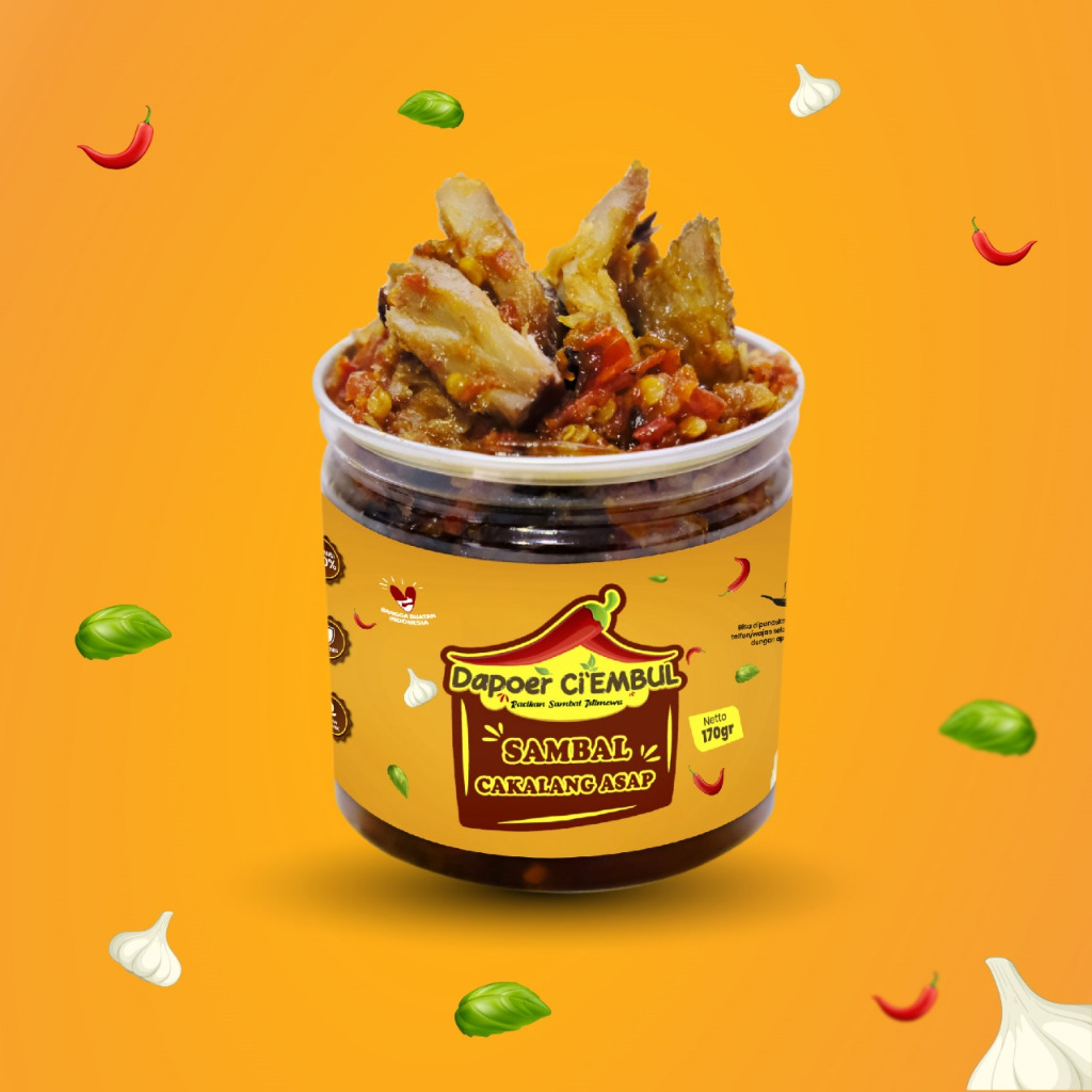 

(NEW) Sambal Cakalang Asap / Sambel 170gram - Dapoer Ci'Embul