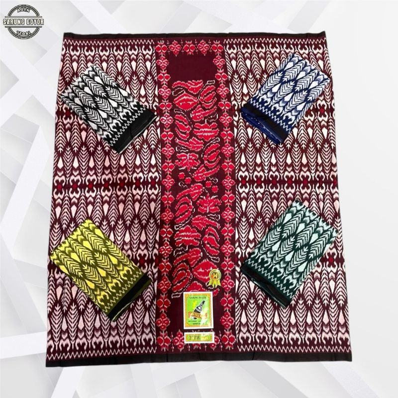 sarung goyor printing botol java