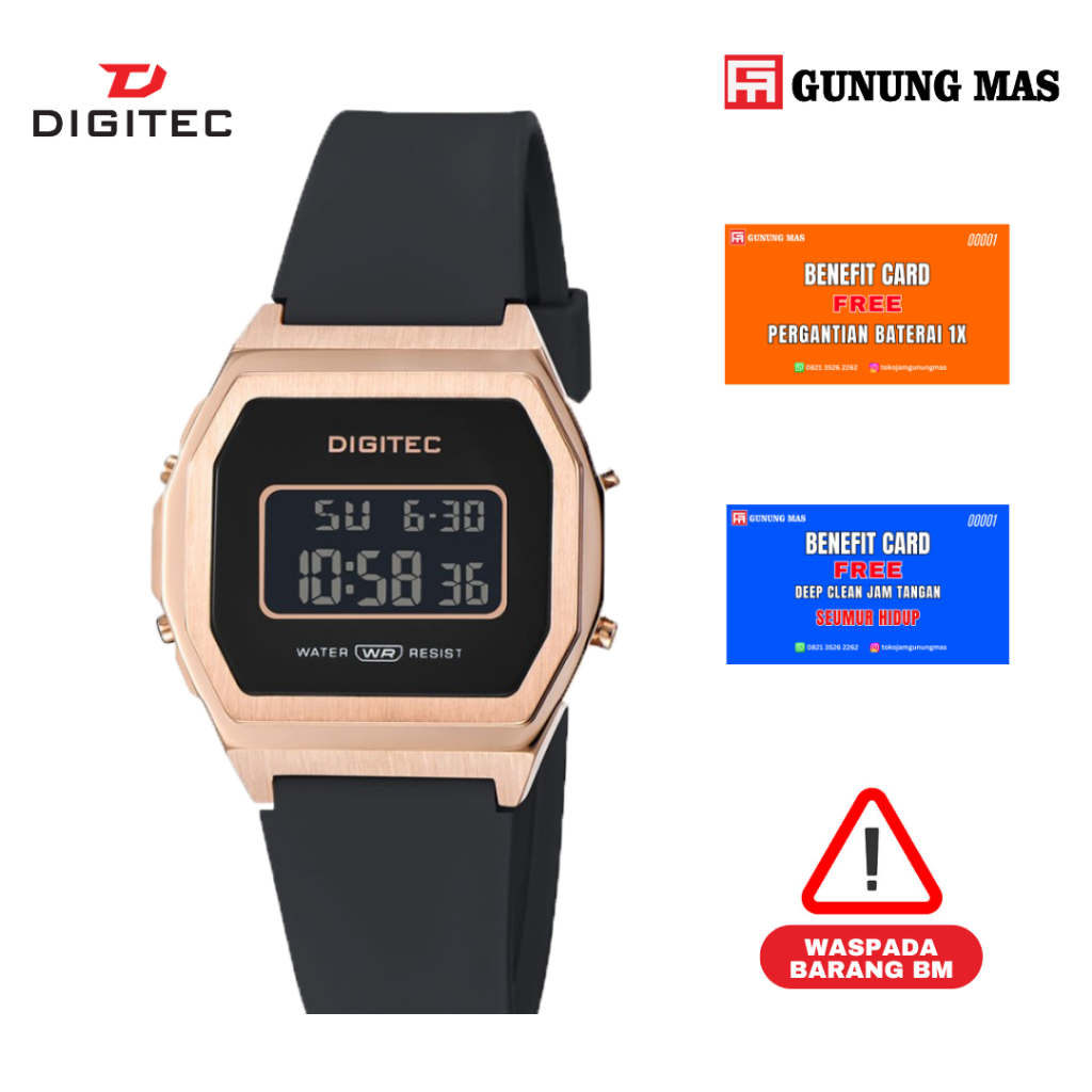 Digitec DGS-7125 Jam Tangan WANITA  100% Original