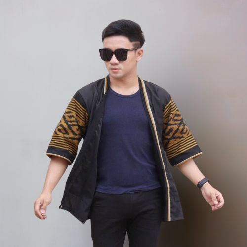 Kimono Troso | Kimono Outer Batik Tenun | Outer Batik | Kimono Batik Tenun Songket