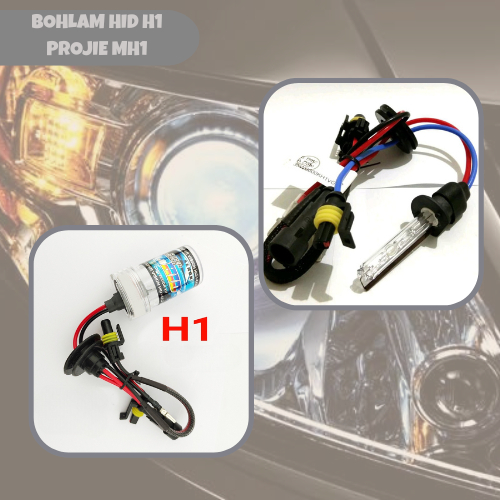 Lampu HID H1 6000K CNLight AES 02 Kompatibel Projie MH1 / VUAT – Bohlam Mobil Super Bright White