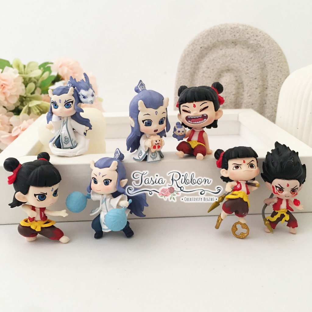 READY  stock- Boneka Figure Nezha and Friend (Boneka Figure PopMart)