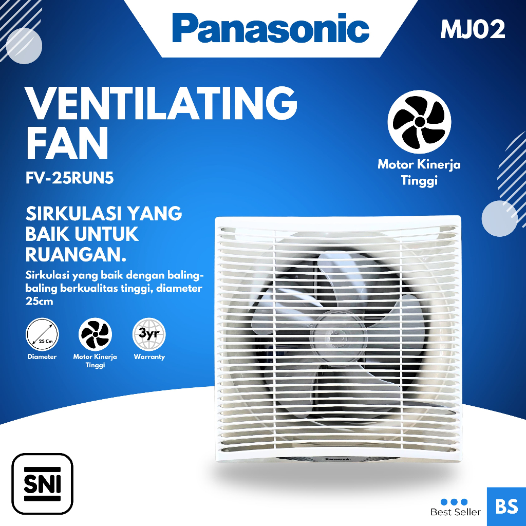 Ventilating Fan PANASONIC FV-25RUN5/FV-30RUN5