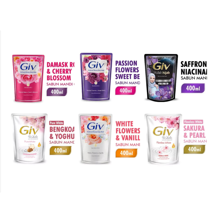 SABUN MANDI GIV CAIR 400ML