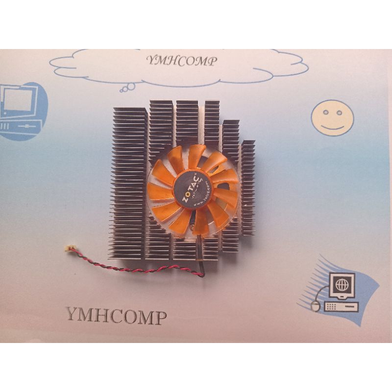 VGA cooler Zotac - kipas Geforce GT 420 - 2pin