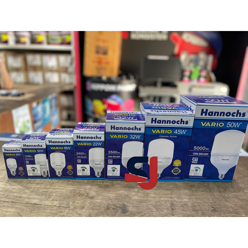 lampu vario hannochs / bola lampu vario led berkualitas