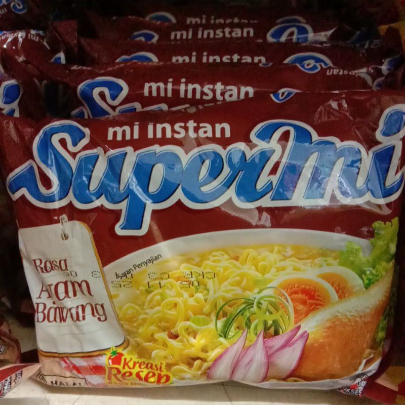 

Supermi Ayam Bawang 75gr