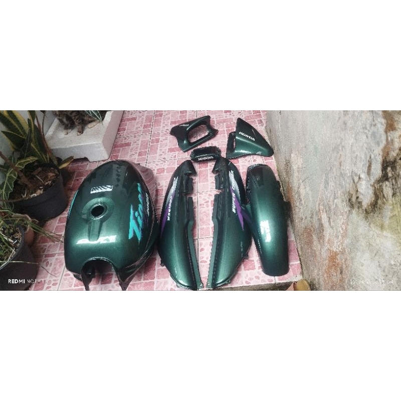 Body set tiger lawas hijau 1996