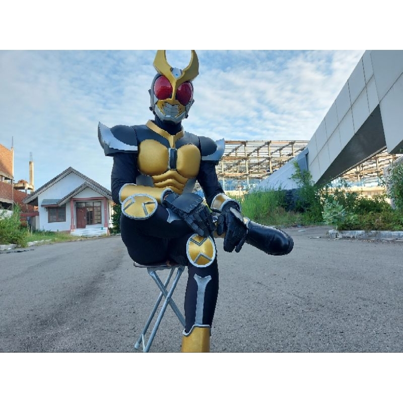 KOSTUM FULL KAMEN RIDER AGITO, HELMET BY ANIKI COSPLAY