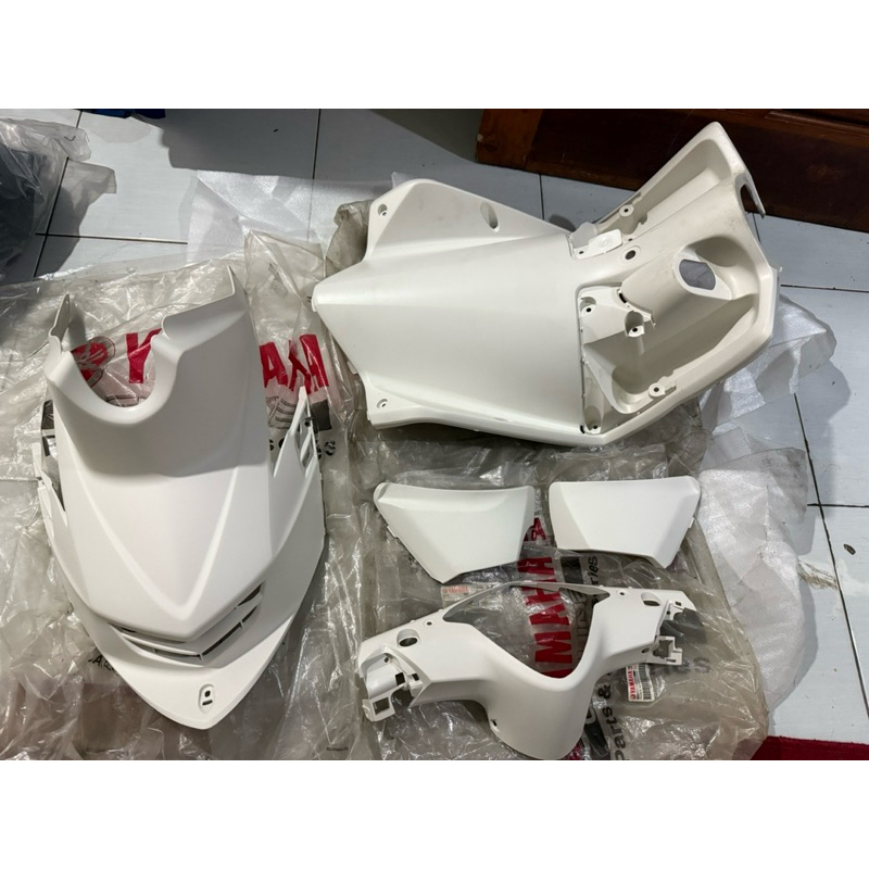 body kasar mio soul putih ori cover dek kontak