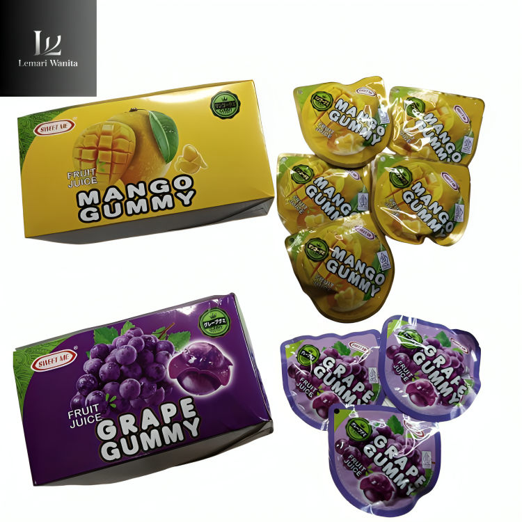 

Sweet Me Fruit Juice Gummy - Permen Kupas Rasa Buah