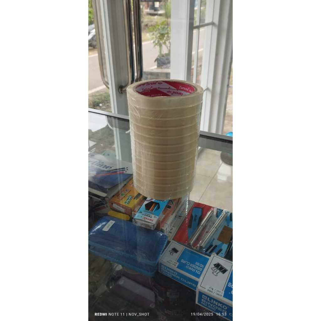 

Isolasi OPP Bening 12 mm