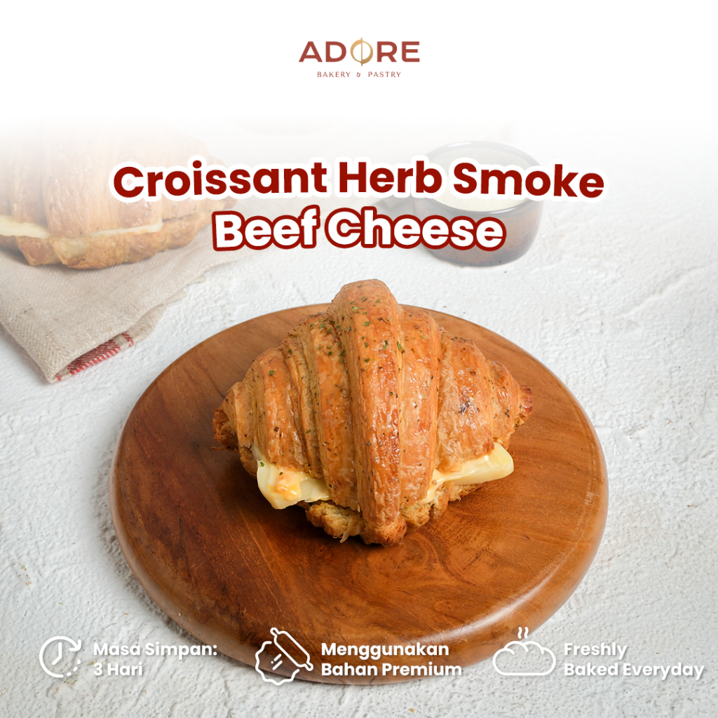 

CROISSANT HERB SMOKE BEEF CHEESE