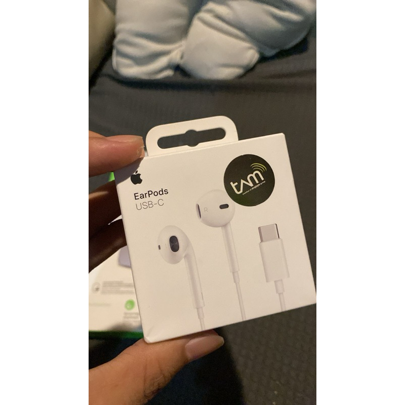Earpods type c iphone 15 pro max earpods type c ibox earpods kabel headset kabel iphone 15 pro max i
