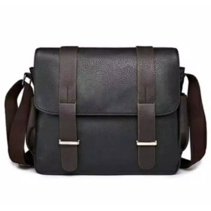 Leather Messenger Bag Model Korean