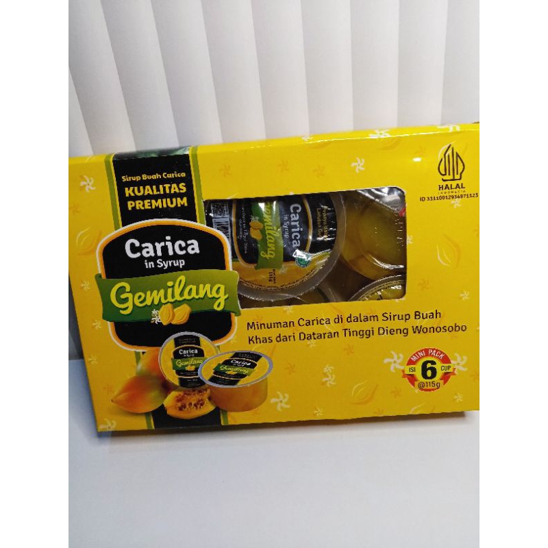 

carica gemilang original khas Wonosobo