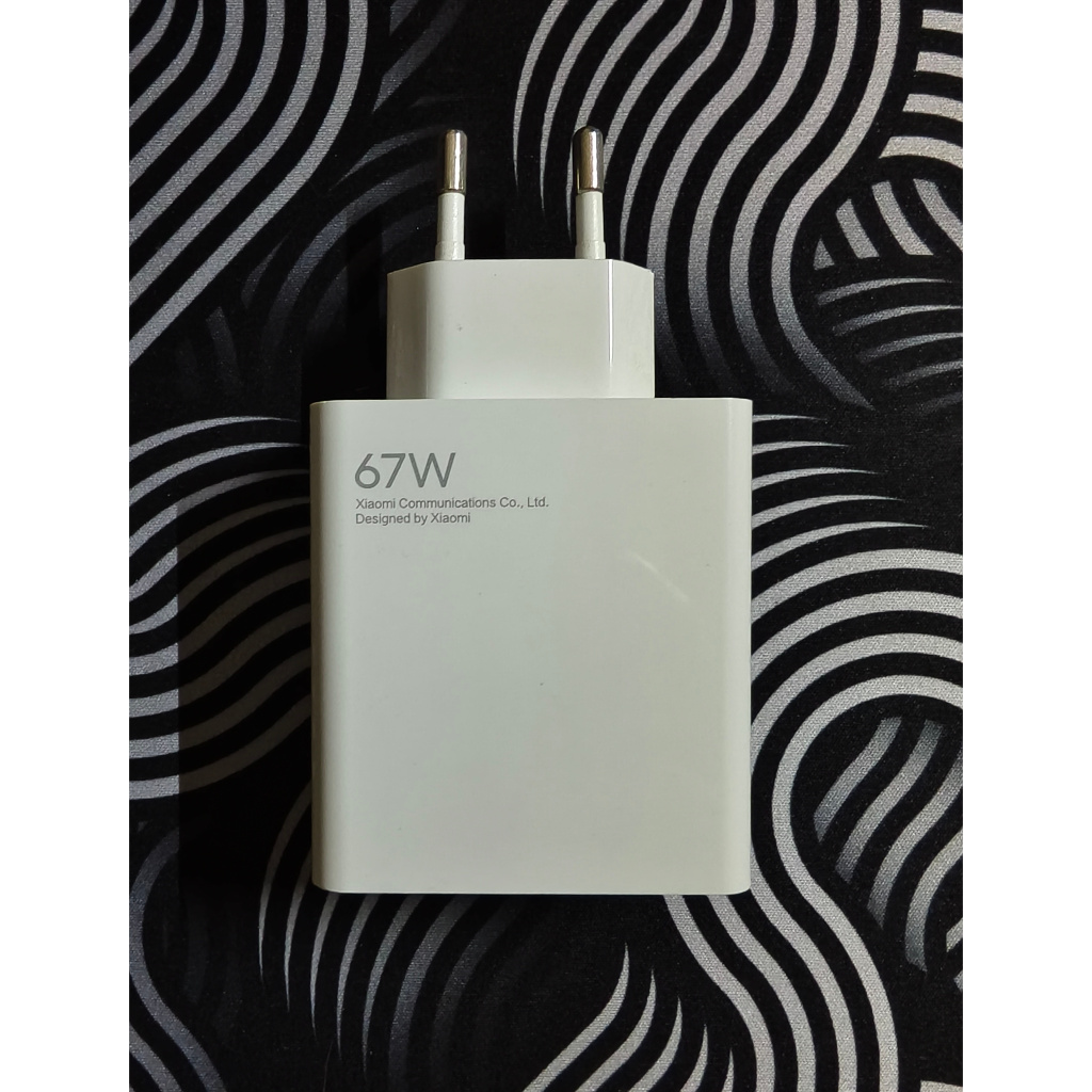 Charger Xiaomi 67W Original Adapter Charger Xiaomi 67 Watt No Box