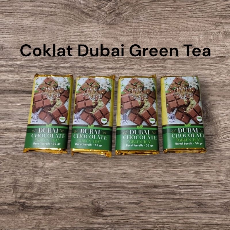 

Coklat Dubai Green Tea Pistachio Kunafa 50 g