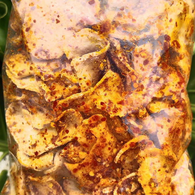 

Basreng Koin Pedas Exstra Daun Jeruk 500grm Renyah Cikruh Gurih Mantap