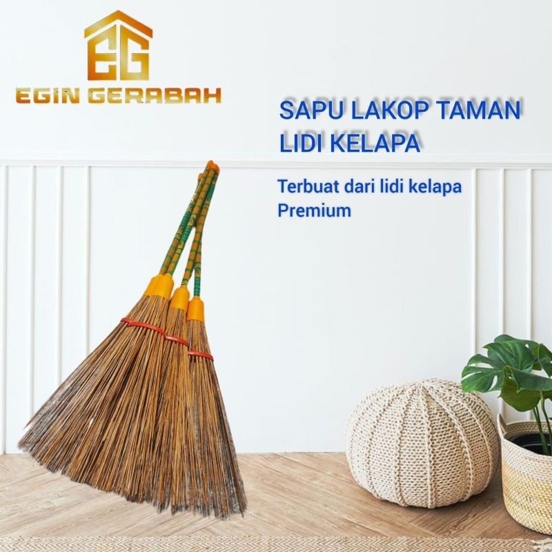 SAPU TAMAN LAKOP LIDI KELAPA