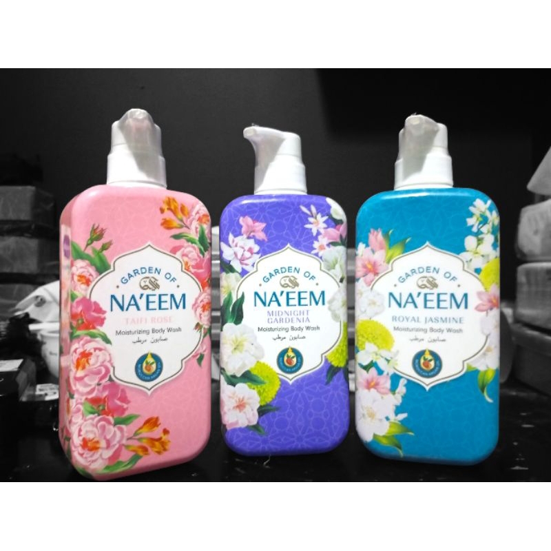 NAEEM 480ml/Naeem Sabun Cair Pump body wash Original