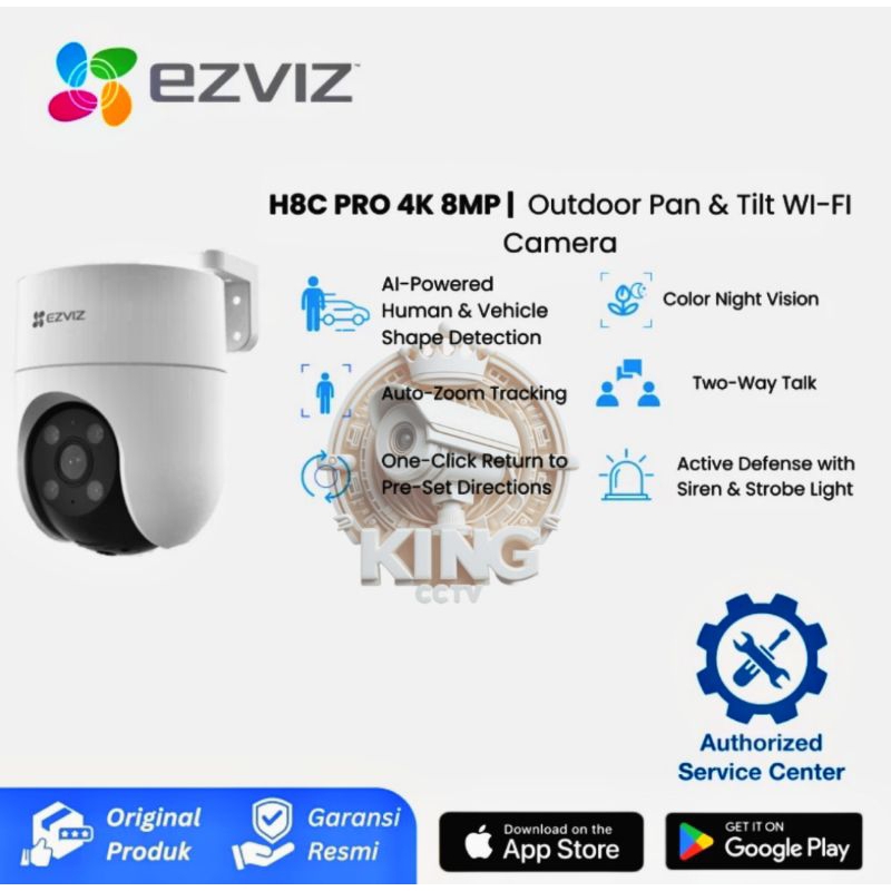 Paket Smart Camera+ Microsd EZVIZ Outdoor 4MP/2MP