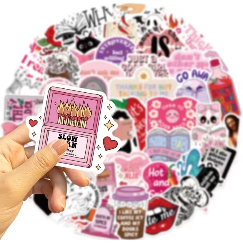 

[KAWAIINOOK] Smut Sticker Kindle untuk Ereader atau Jurnaling (6pcs)