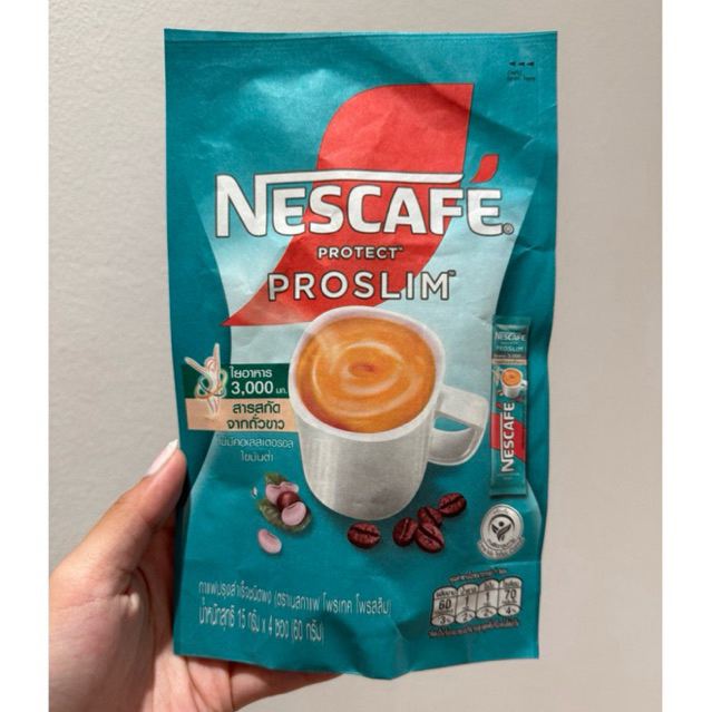 

Nescafe Proslim Coffee Rendah Lemak dan Kalori isi 4 ori Thailand