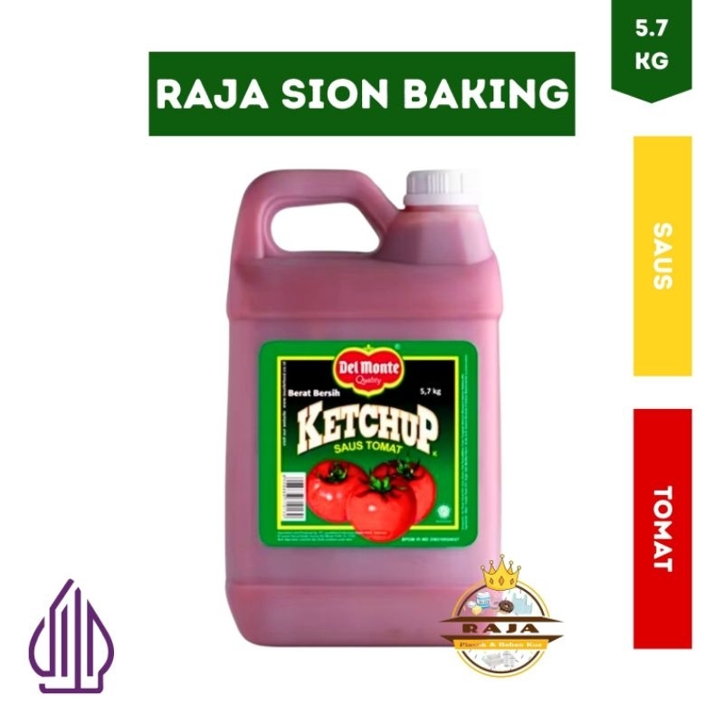 

Delmonte Saus Tomat Ketchup Jerigen 5.7 KG