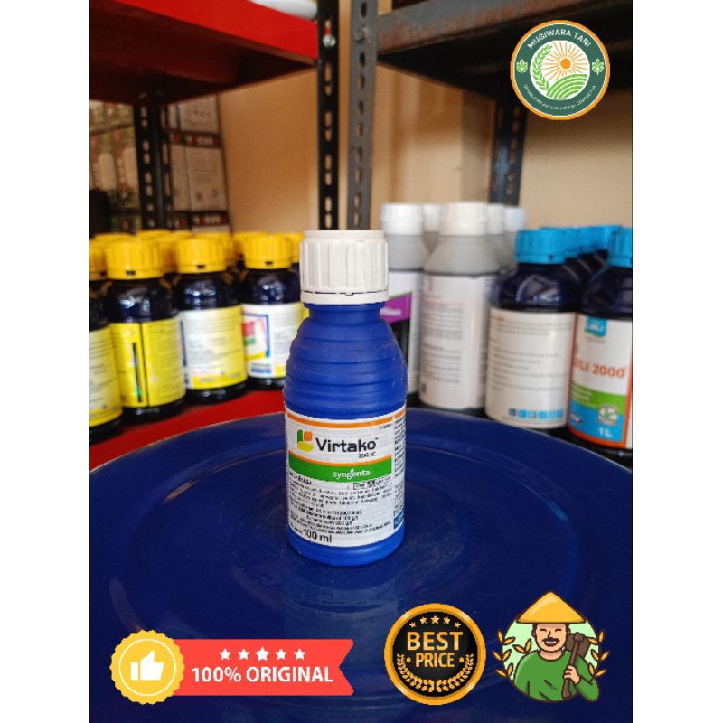 VIRTAKO 300SC 100 ML | INSEKTISIDA KLORANTRANILIPROL+TIAMETOKSAM