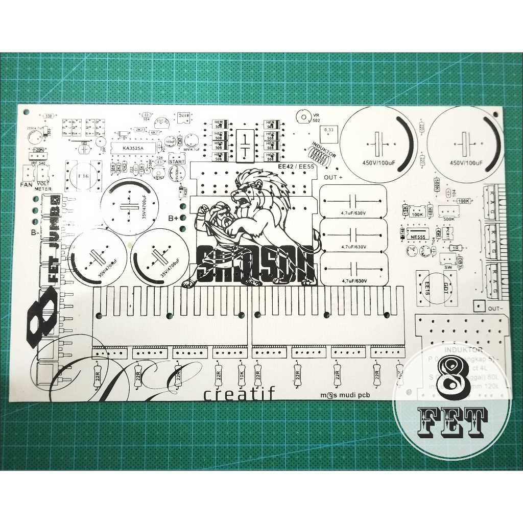 Pcb Pdc 8 Fet Samson