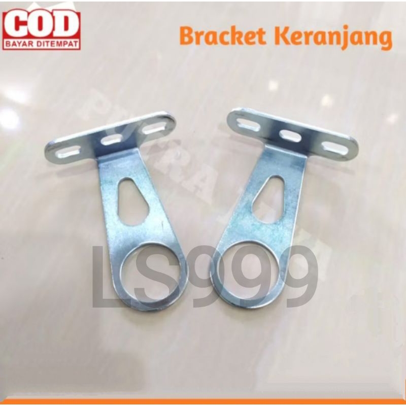 Besi Tiang Penyangga Keranjang Sepeda | Besi gantungan keranjang Sepeda