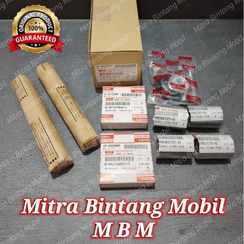 King Pin Kit King Pen Kingpen Set Isuzu Elf NKR55 NKR 55 NLR55 NLR 55 NKR 71 NKR71 Original