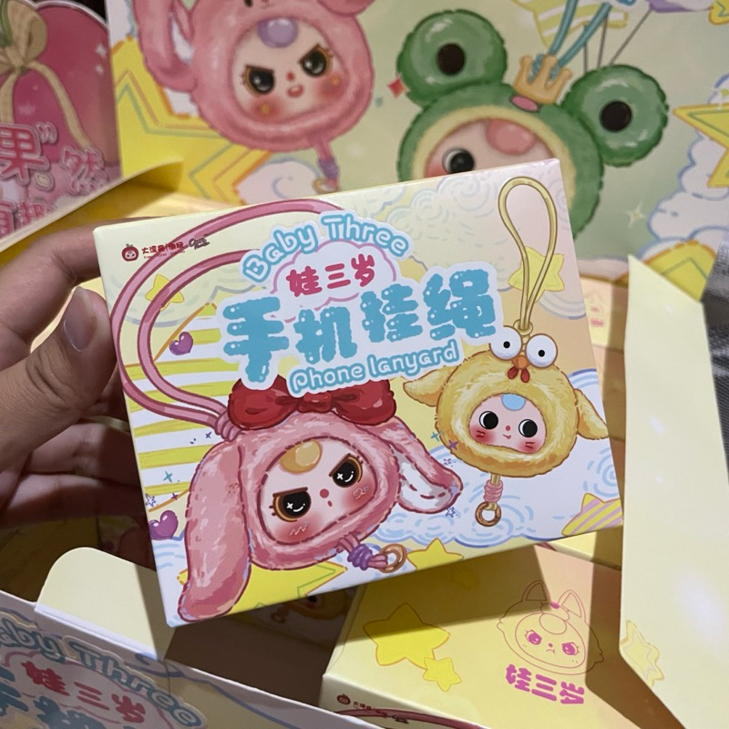 

(READY) BABY THREE LANYARD 100.000 AJAAA‼️ BB3 BLINDBOX BACA NOTES‼️