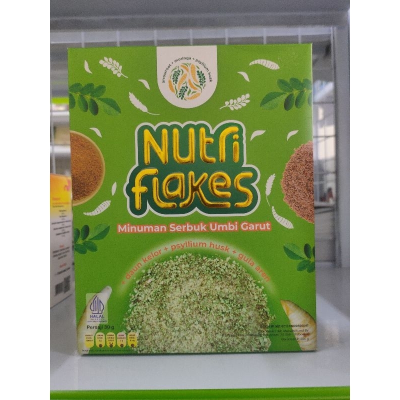 

Nutriflakes Sereal Umbi Garut Solusi Terapi Herbal Atasi Asam Lambung BPOM Original