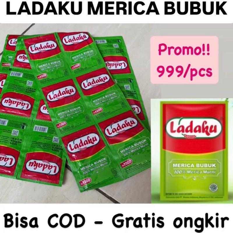 

COD Ladaku Merica bubuk Renceng (12 pcs) Bumbu masak merica