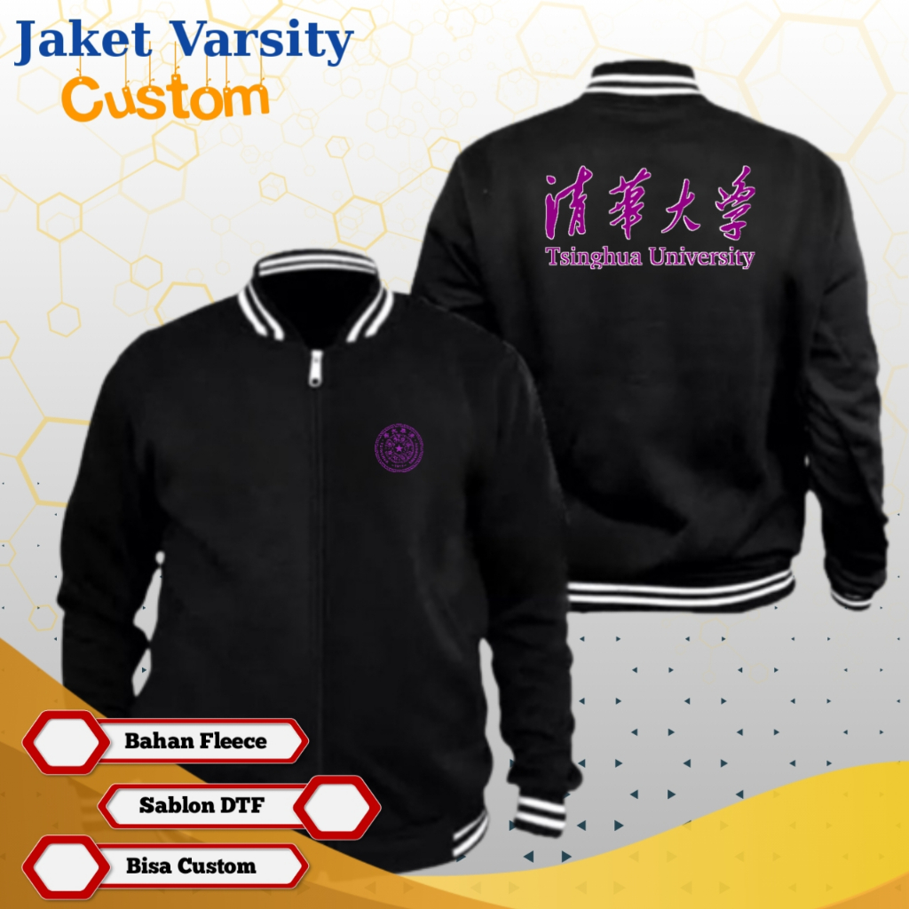 Jaket Tsinghua University Jaket Varsity Custom UL17
