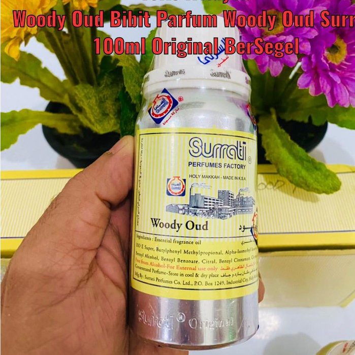 Woody Oud Bibit Parfum Woody Oud Surrati 100ml Original BerSegel