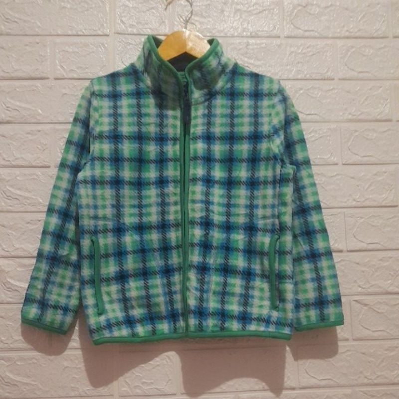 jacket zipper anak UNIQLO size 120/LD 75 P 47 PL