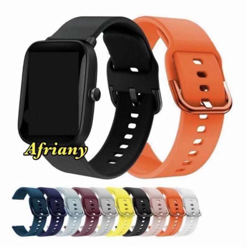 Strap Smartwatch Amazfit Bip 5/Amazfit Bip 6/Kieslect KS Pro 2023 Tali Jam Rubber Colorful Buckle Mo
