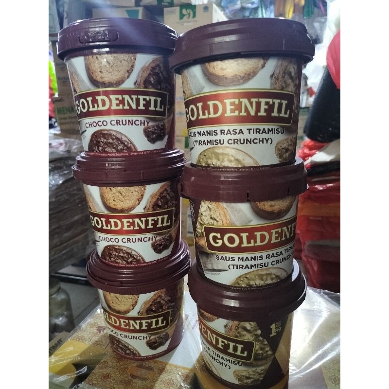 

GOLDENFIL CHOCO CRUNCHI & tiramisu crunchi 1KG