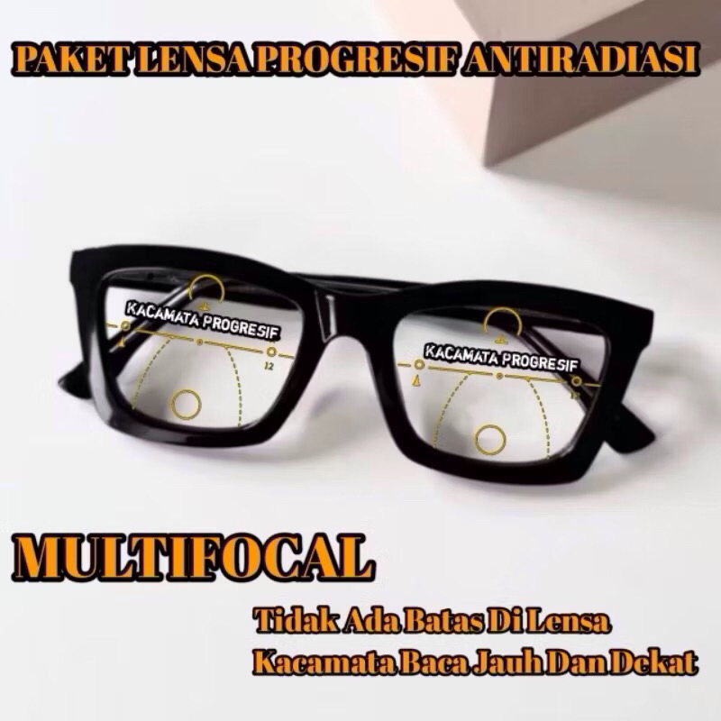 Kacamata Baca Progresif Antiradiasi 2016 | Kacamata Baca Plus Jauh Dan Dekat | Kacamata Baca Progres