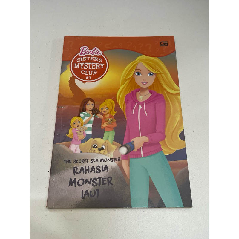 NOVEL BARBIE SISTERS MYSTERY CLUB 3 THE SECRET SEA MONSTER RAHASIA MONSTER LAUT