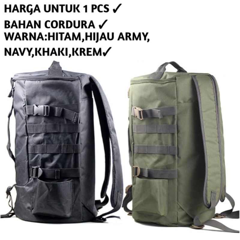 Tas pancing tas joran ransel plus slempang tas pemancing tas mancing storage bag travel tas ransel k
