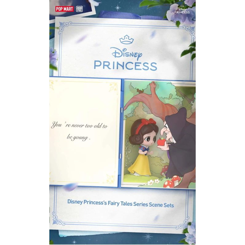 Disney Princess's Fairy Tales Series Scene Sets 1 Set ( Isi 8 BLIND BOX ) - POP MART