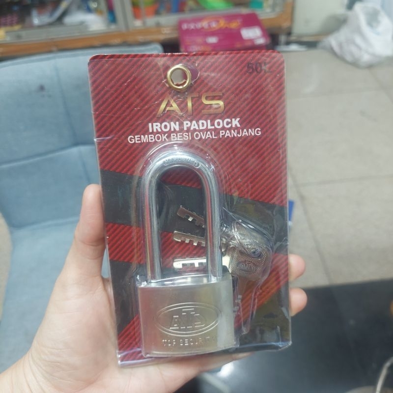Gembok ATS 50mm Large / Gembok 50mm Panjang ATS