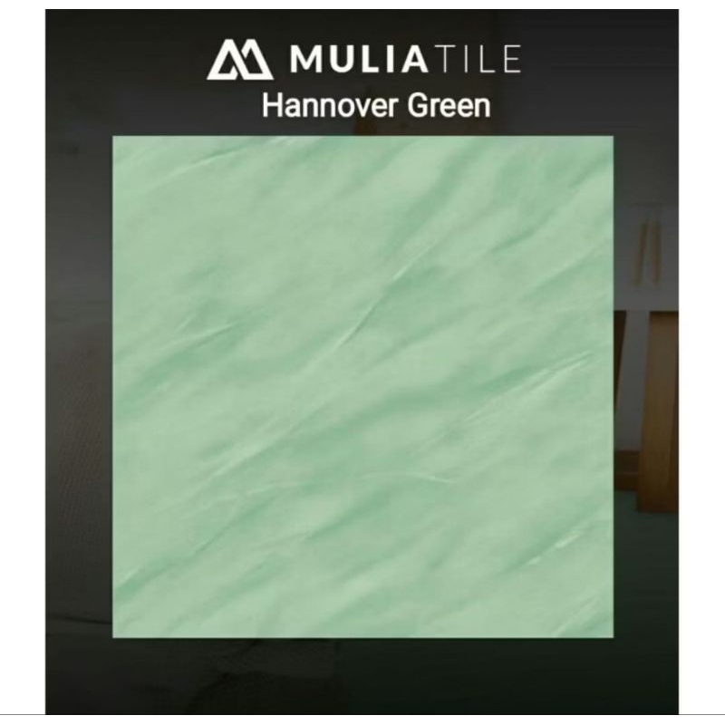 KERAMIK LANTAI 40X40 HANNOVER GREEN | GLOSSY | MULIA TILES