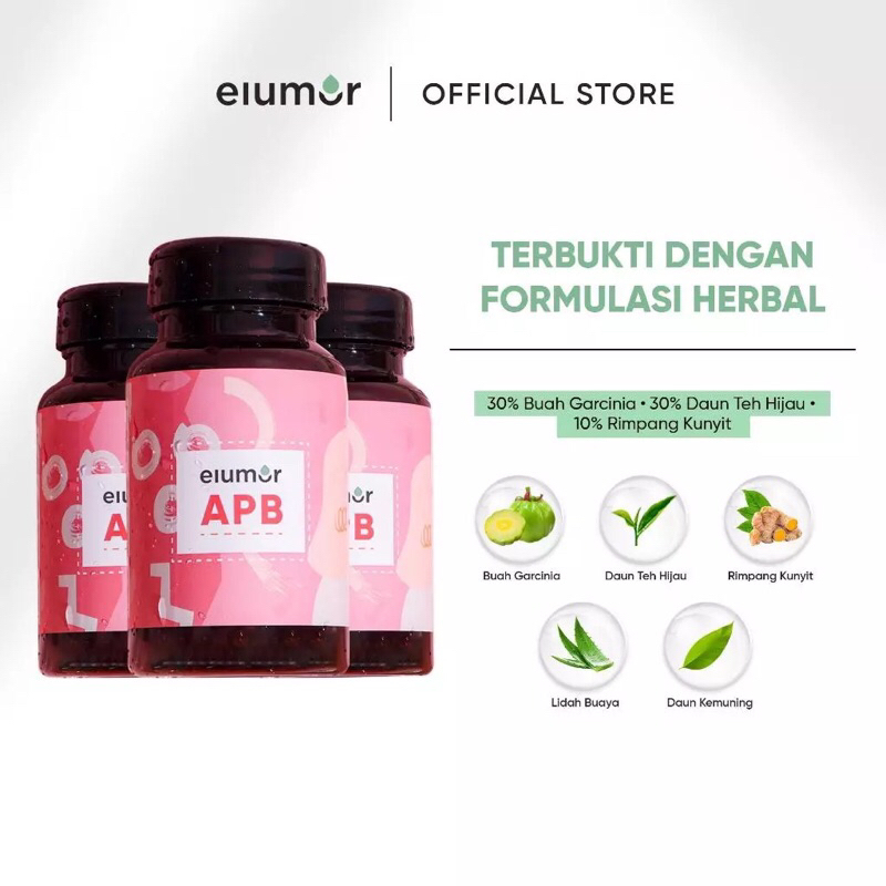 Obat Diet Elumor APB isi 60 kapsul | suplemen diet