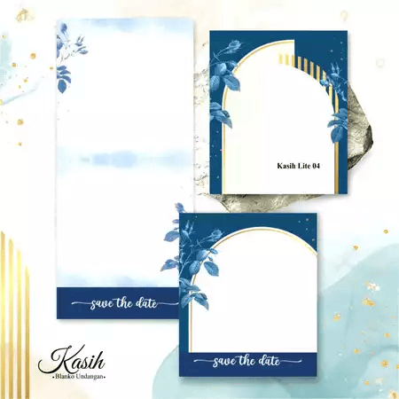 BLANKO KASIH LITE 04 - BLANKO UNDANGAN KOSONGAN